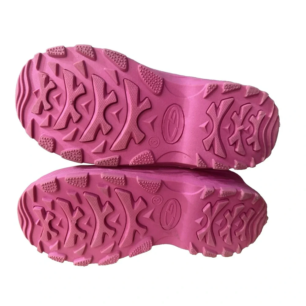 C9 Champion Toddler Girl's Thermolite -SZ 3 Pink Faux Fur‎ Trim Winter Boots
